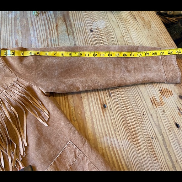 Suede Fringe Jacket - Picture 5 of 6